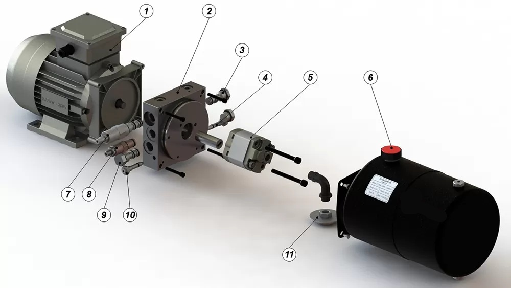 Bộ nguồn mini 380 V