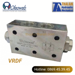 VRDF - Van chống lún kép lắp bích