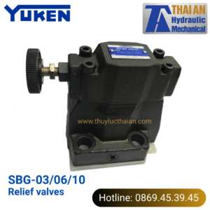 SBG - Van an toàn chỉnh áp cơ lắp bích