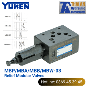 MBP/MBA/MBB/MBW-03. Van Chỉnh áp